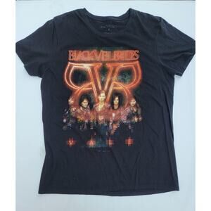 Black Veil Brides Band T- Shirt Black Short Sleeve Crewneck Men's Size XL